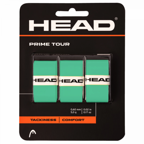 Head Prime Tour OverGrip-Mint (3 Pack)