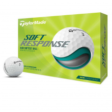 TaylorMade Soft Response Golf Balls (12 Balls Pack) - White