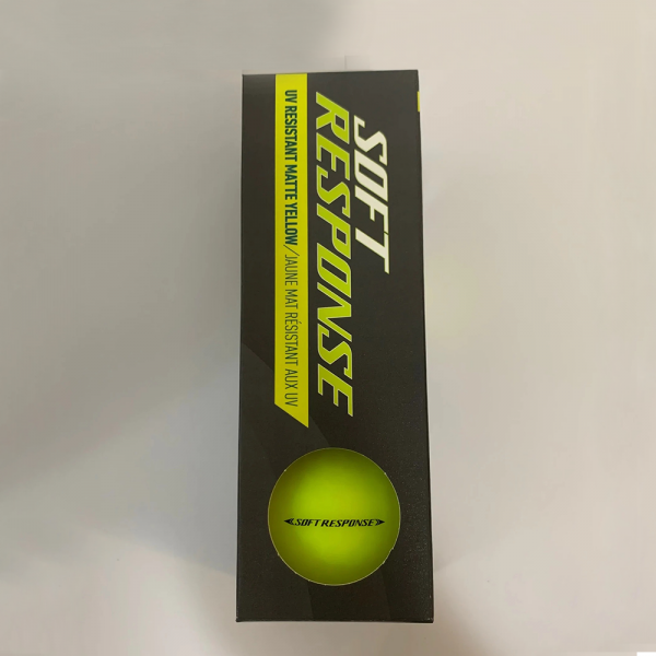 TaylorMade Soft Response Golf Balls (3 Balls Pack) - Yellow