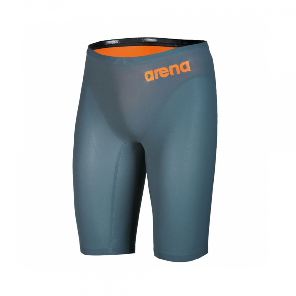 Arena Mens PowerSkin R-EVO ONE Jammer - Grey-Orange