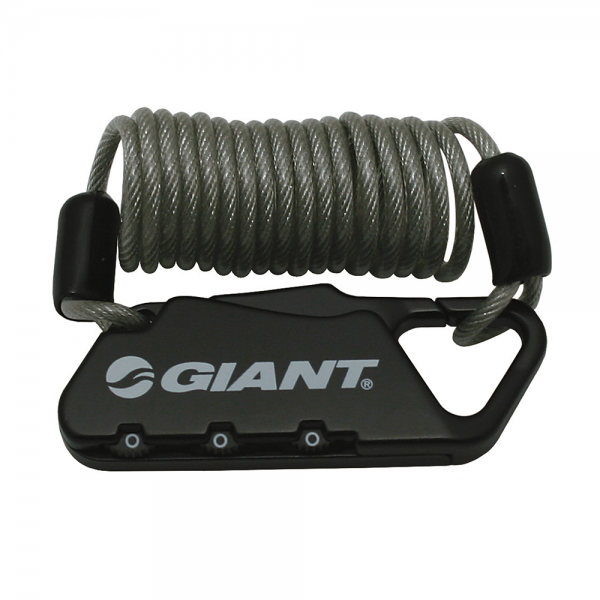 Giant Surelock Flex Air Combo Cable Lock - Black