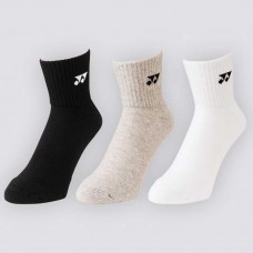 Yonex 19141EX Sports Crew Socks-3 Pack