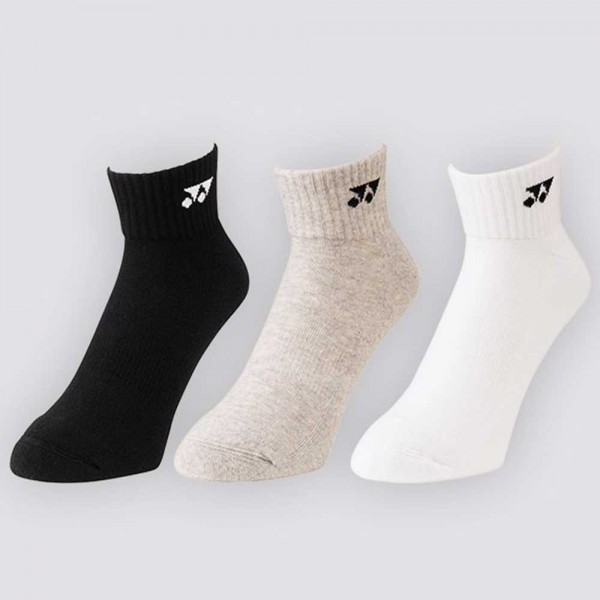 Yonex 19142EX Sports Low-Cut Socks-3 Pack Yonex 19142EX Sports Low-Cut Socks-3 Pack