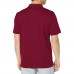 Adidas Mens Performance Stretch Polo Golf Shirt - Maroon