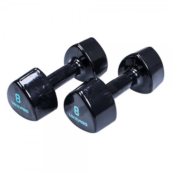 LivePro Premium Studio Dumbbells - 2 x 9 kgs