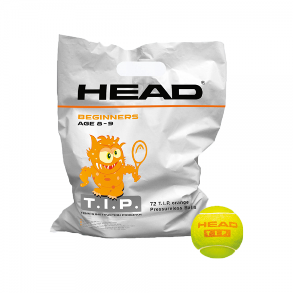 Head T.I.P Tennis Training Balls (72 Pack) - Orange