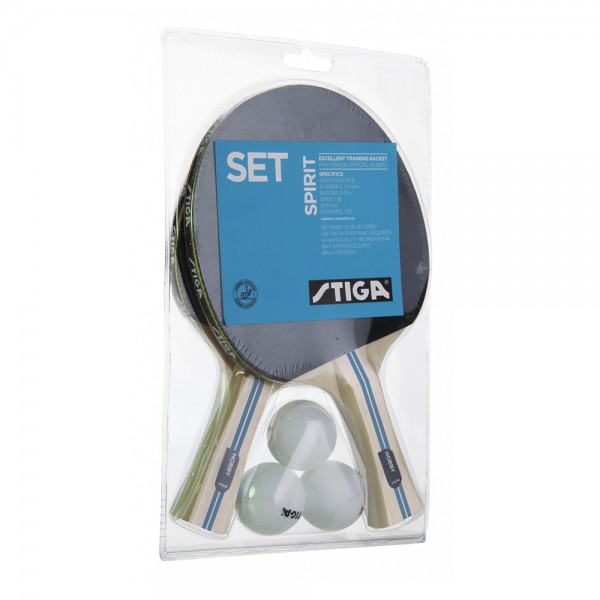 Stiga Spirit Table Tennis Racket Set Stiga Spirit Table Tennis Racket Set