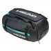 Head Gravity Duffle Bag-Black & Teal (12 Rackets Bag)