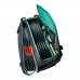 Head Gravity Duffle Bag-Black & Teal (12 Rackets Bag)