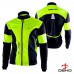 Deko Men Winter Cycling Jacket - Black & Green
