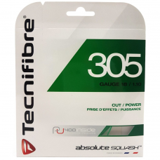 Tecnifibre 305 Green Squash Racket String-18 Gauge