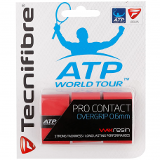 Tecnifibre Pro Contact Overgrip-Red (3 Pack)