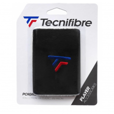 Tecnifibre Wristband XL-Black (1 Pack)