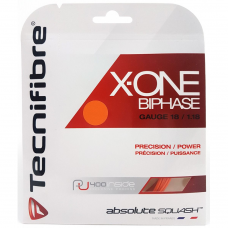 Tecnifibre X-One BiPhase Squash Racket String-18G