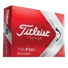 Titleist TruFeel Golf Balls - White (12 Balls Pack)