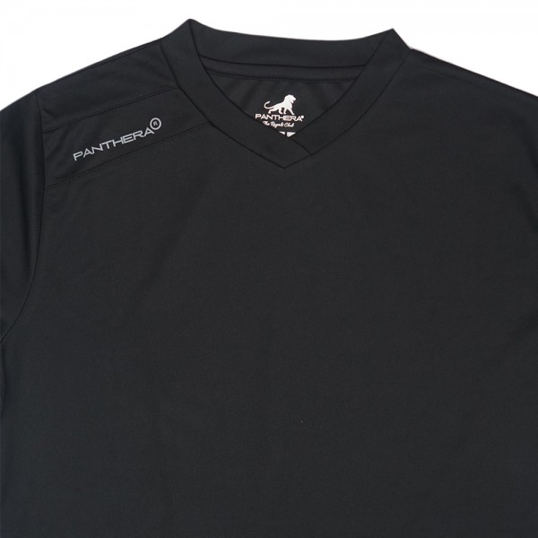 Panthera Women's V Neck T-Shirt - Black