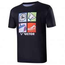 Victor T-30025 T-Shirt-Black