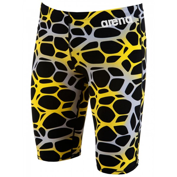 Arena Mens PowerSkin ST 2.0 Limited Edition Jammer - Black-Yellow