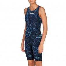 Arena Girls PowerSkin ST 2.0 Limited Edition Racing Suit-  Sonic Navy