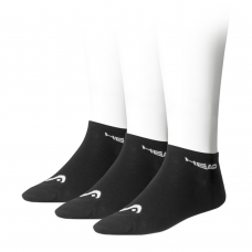 Head Tennis Sneaker Socks-3 Pack (Black)