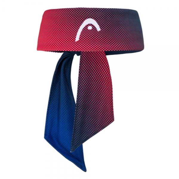 Head Bandana-Dark Blue & Red