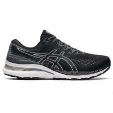 Asics Gel Kayano 28 (Wide) Running Shoes-Black & White