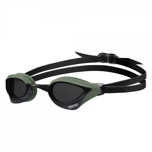Arena Cobra Core Swipe Swimming Goggles-Smoke Army Black