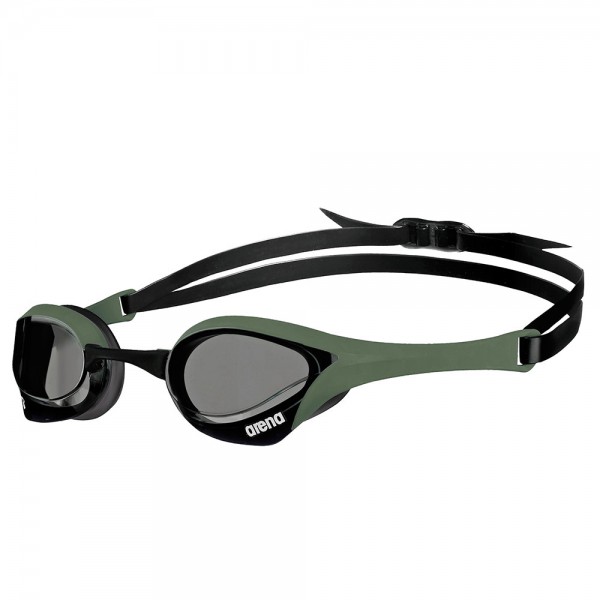 Arena Cobra Ultra Swipe Swimming Goggles-Smoke Army Black