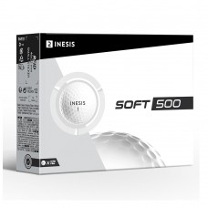 Inesis Soft 500 Golf Balls (12 balls pack) - White