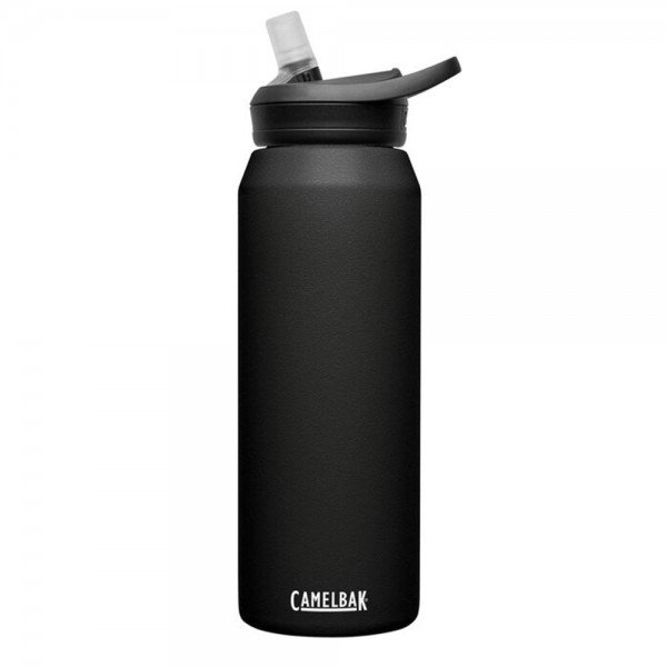 CamelBak eddy®+ 32 oz Water Bottle, Insulated Stainless Steel-Black