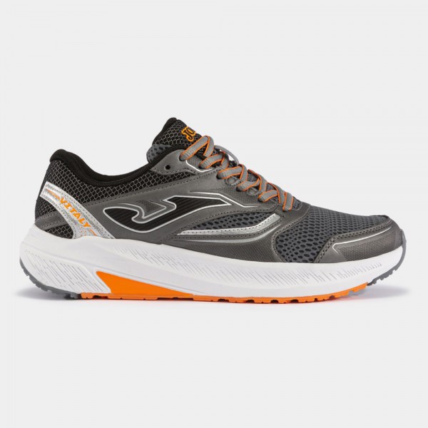 Joma Vitaly 2328 Running Shoes-Grey Black & Orange