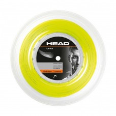 Head Lynx 16g Tennis String - 200m Yellow & Anthracite