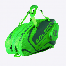 Solinco Tour Racket Bag 6 Pack-Neon Green