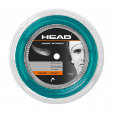Head Hawk Power 17g  Tennis String-Petrol (200M)