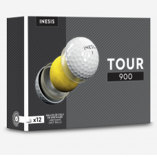 Decathlon-Inesis Tour 900 Premium Golf Ball (12 balls pack) - White