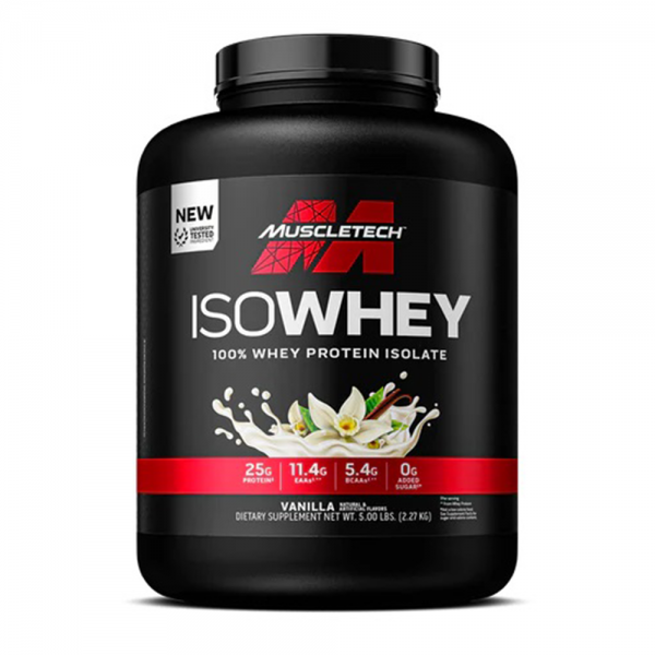 MuscleTech Iso Whey 2LB-Vanilla