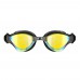 Arena Cobra Tri Mirror Swimming Goggles-Copper, Black, Black