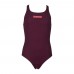 Arena Girls Solid Swim Pro JR Swimming Suit-Dark Red Arena Girls Solid Swim Pro JR Swimming Suit-Dark Red