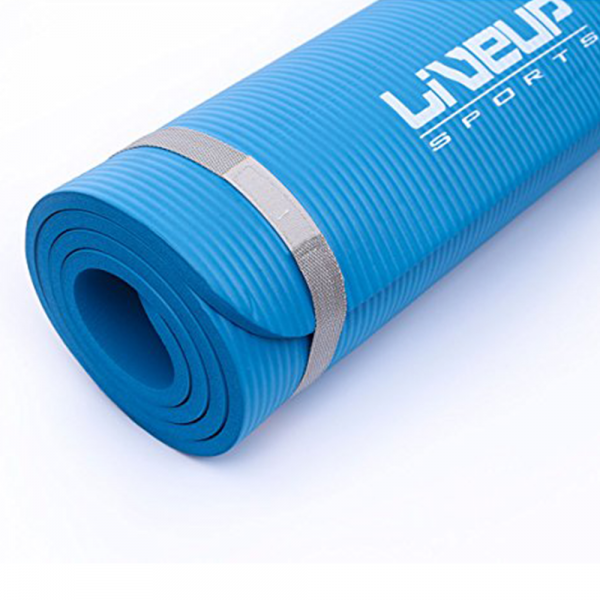 LiveUp NBR Exercise/Yoga Mat 10mm (Large)