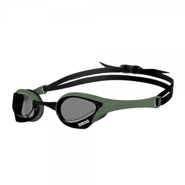 Arena Cobra Ultra Swimming Goggles-Smoke, Army, Black