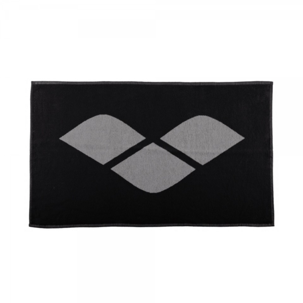 Arena Hiccup Towel-Black Grey