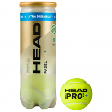 Head Padel Pro S + Padel Balls (3 Balls Pack)