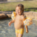 Decathlon - Nabaiji Kids Pool Armbands 11 to 30 kg - Print Beige