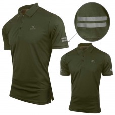 Deko Sports Performance Polo Shirt - Olive Green