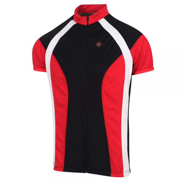 Deko Men Air X1 Cycling Jersey - Black & Red Deko Men Air X1 Cycling Jersey - Black & Red