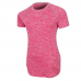 Deko Women's Dry-Fit T-Shirt-Pink Melange