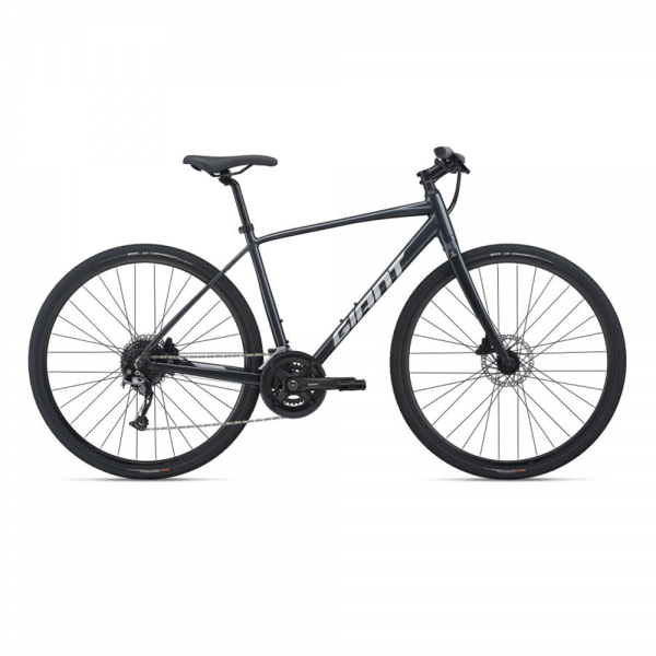 Giant Escape 1 Disc Road Bike 2021-GunMetal Black
