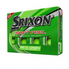 Srixon Soft Feel Golf Ball (12 balls pack) - Brite Green