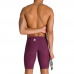 Arena Men's PowerSkin R-EVO ONE SL Jammer - Red Wine-Turquoise