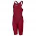 Arena Girls  R-EVO ONE SL PowerSkin Racing Suit- Red Wine-Turquoise